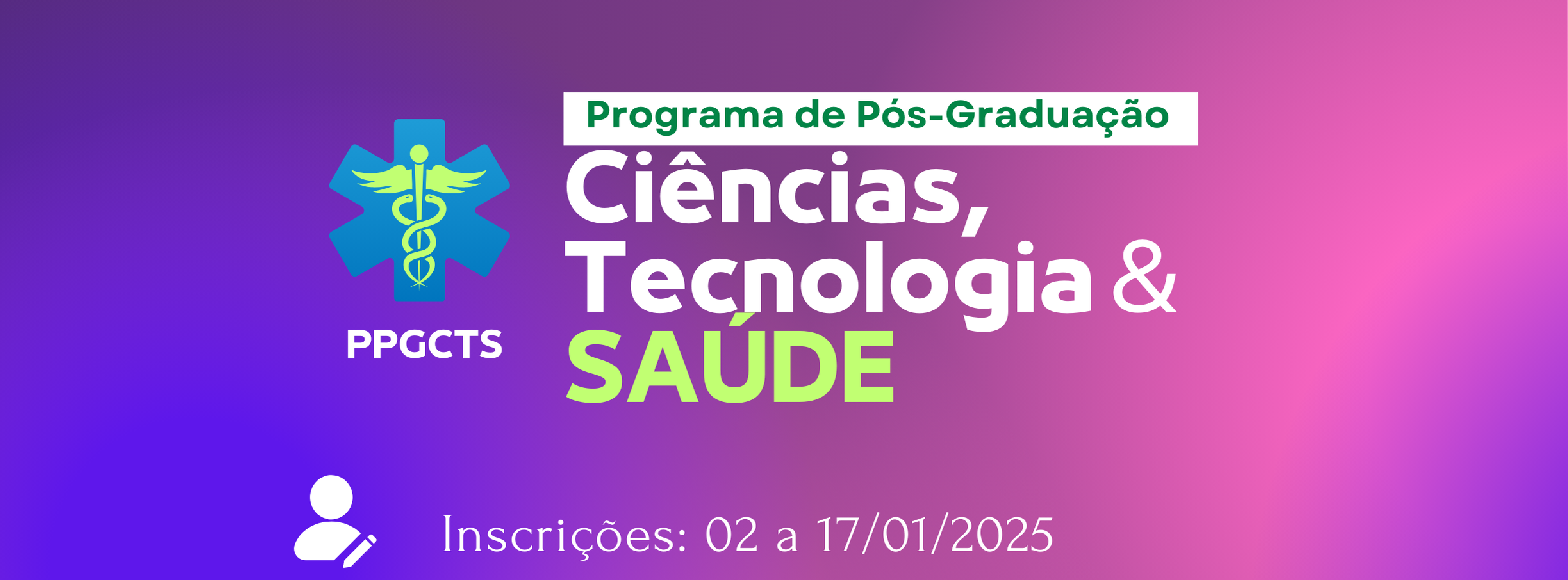 Participe do Programa de Mestrado em Ciências, Tecnologia & SAÚDE do ICET